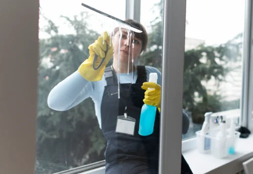 Nettoyage de vitres intérieures et extérieures à Enval
